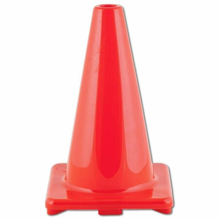 CHAMPION SPORTS 9 in. Heavyweight Base Safety Cone, Orange 21400